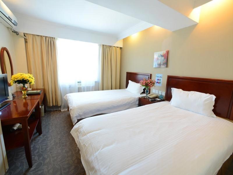 Greentree Inn Shanghai Pudong Airport Wild Animal Park Express Hotel Nanhui Dış mekan fotoğraf